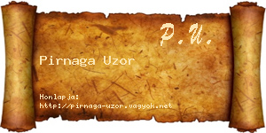 Pirnaga Uzor névjegykártya